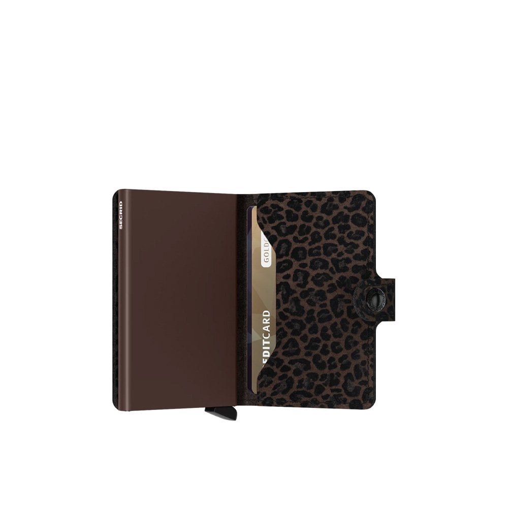 Mini Wallet Leo - Brown