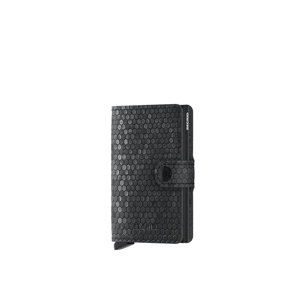 Mini Wallet Hexagon - Black