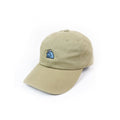 Sad Embroidered Cap - Stone/Blue