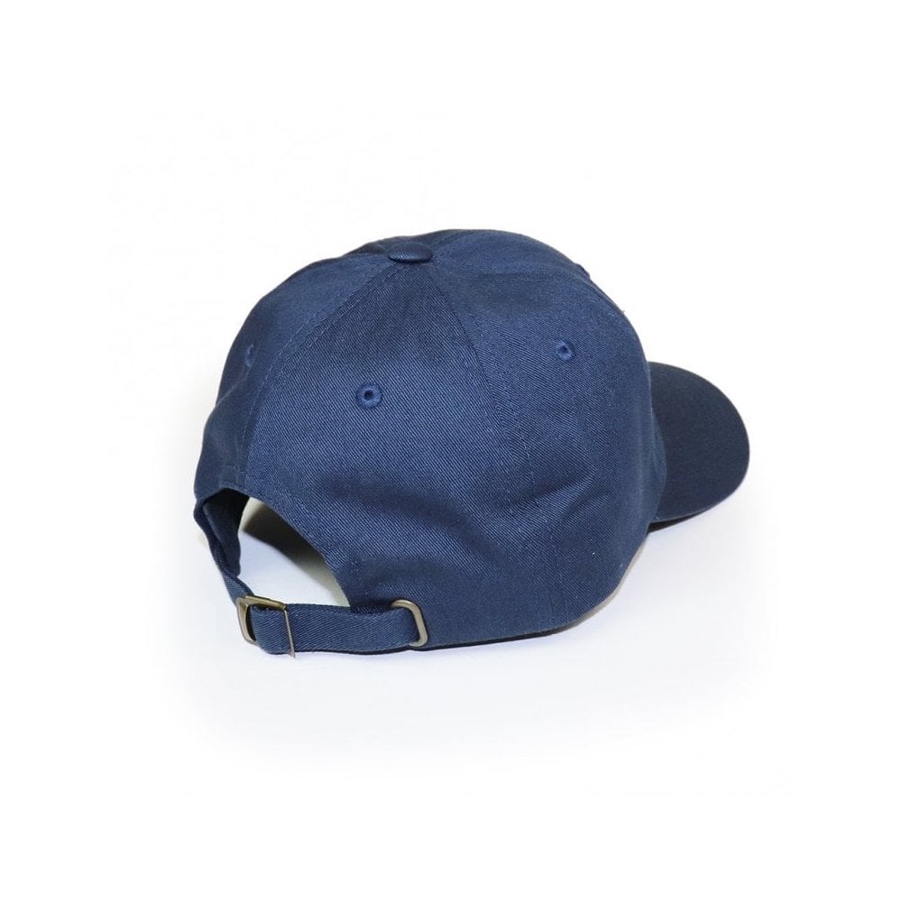 Sad Embroidered Cap - Navy/Red