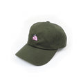 Sad Embroidered Cap - Army Green