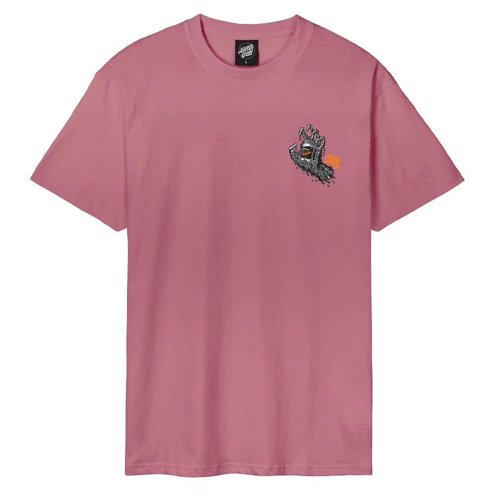 Melting Hand T-Shirt - Dusty Rose