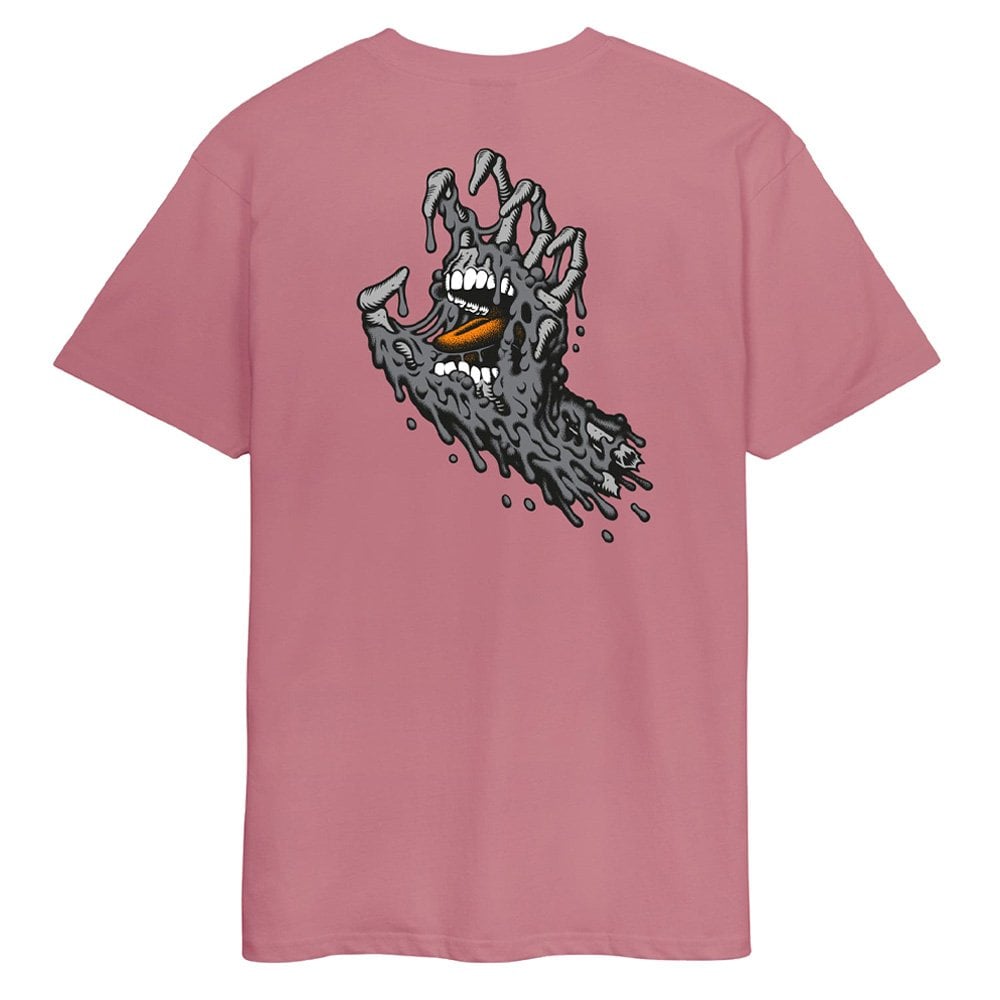 Melting Hand T-Shirt - Dusty Rose