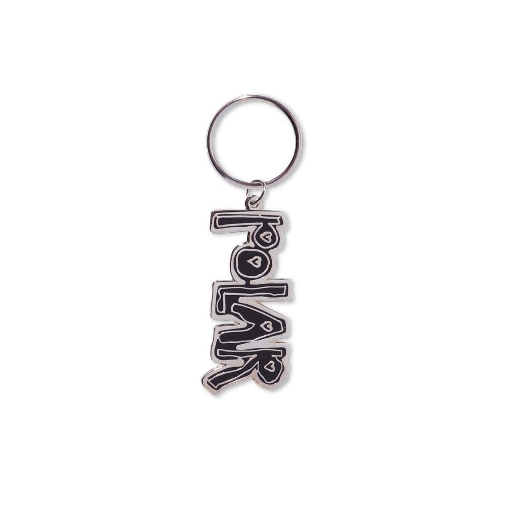 Heart Logo Keychain - Black