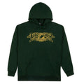 Magazine Banner Hoodie - Forest Green