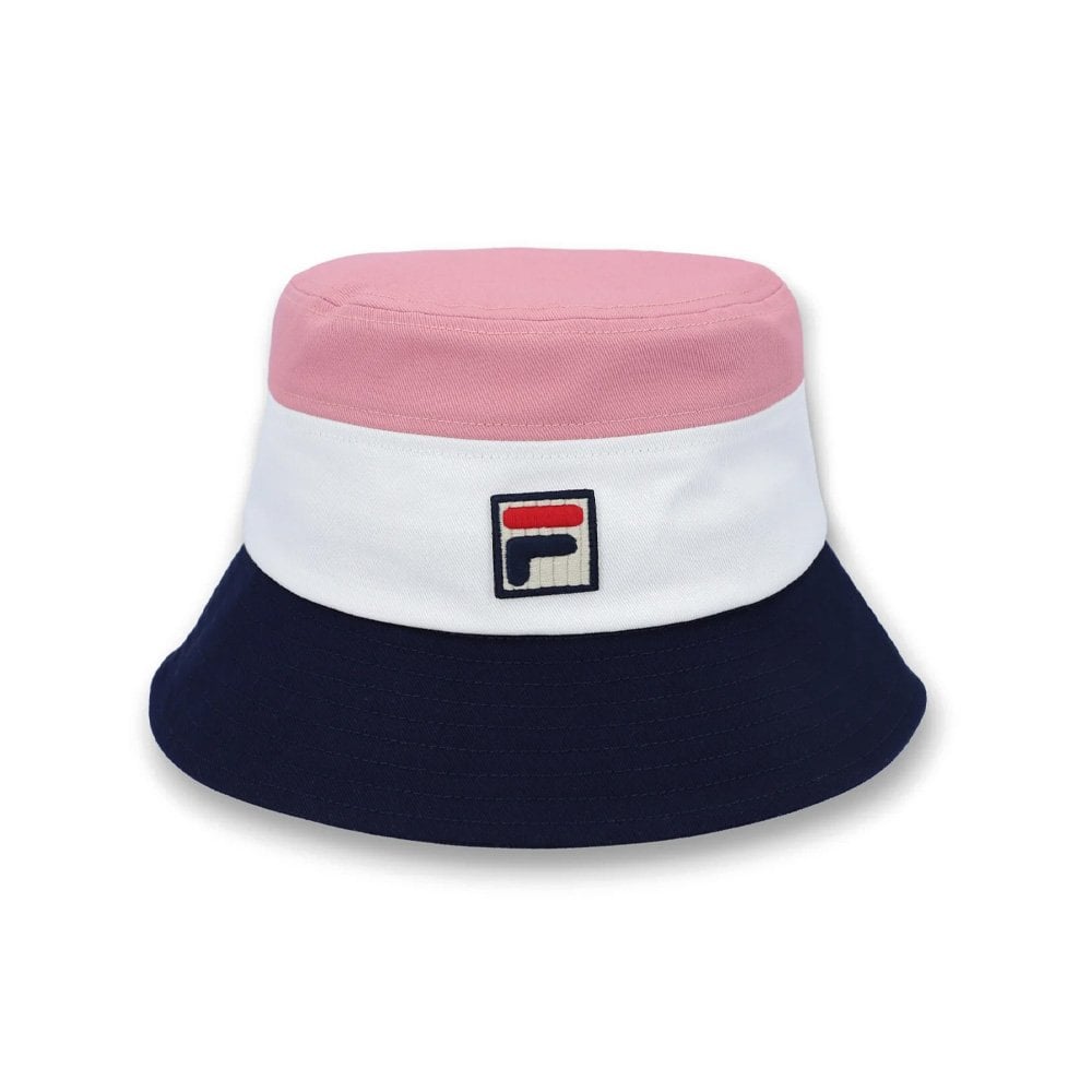 Marco Tri-Colour Bucket Hat - Nvy/Foxglove