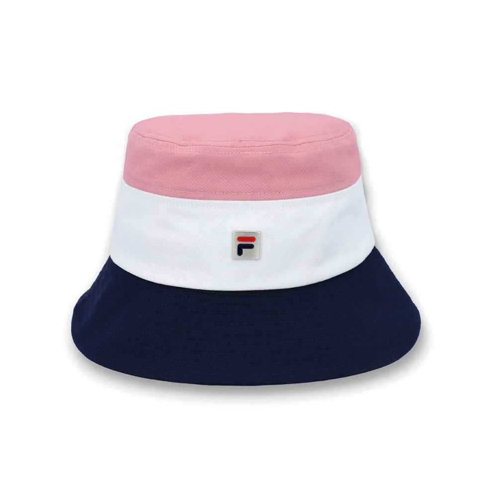 Marco Tri-Colour Bucket Hat - Nvy/Foxglove
