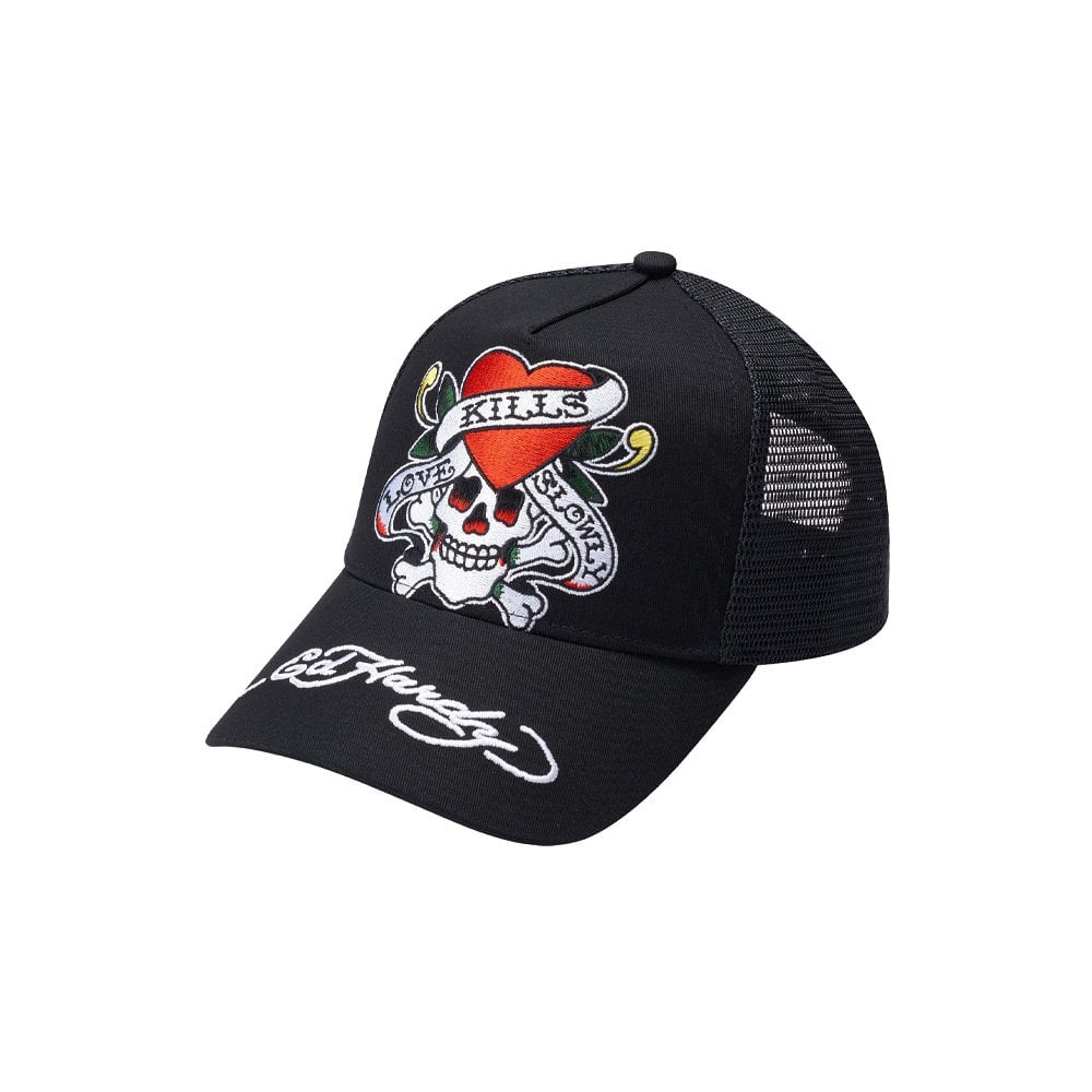 Love Slowly Trucker - Black
