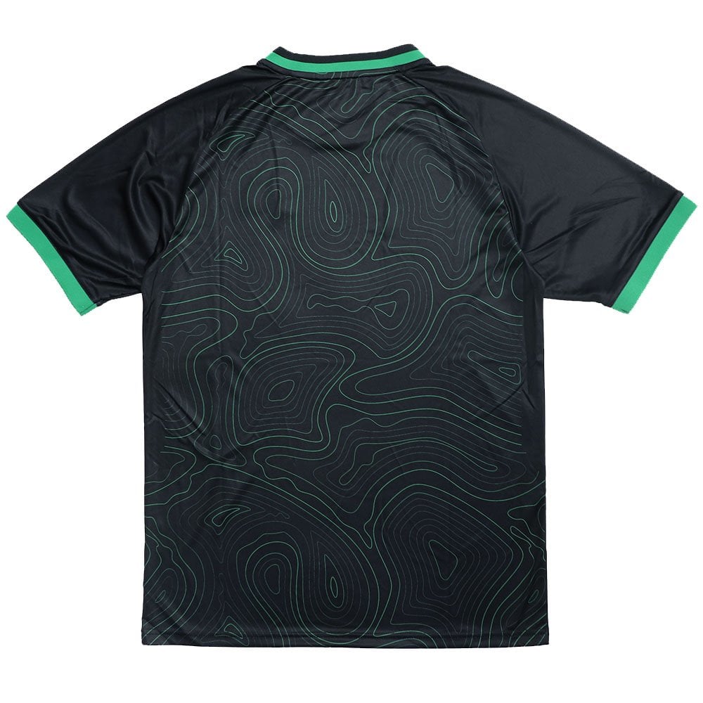 Contour Football Shirt  - Black/Green