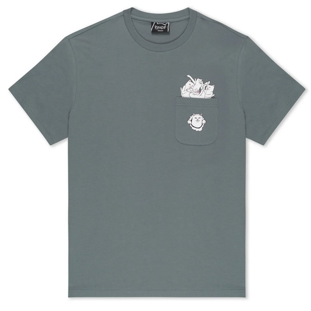 Nermaniac Pocket T-Shirt - Charcoal