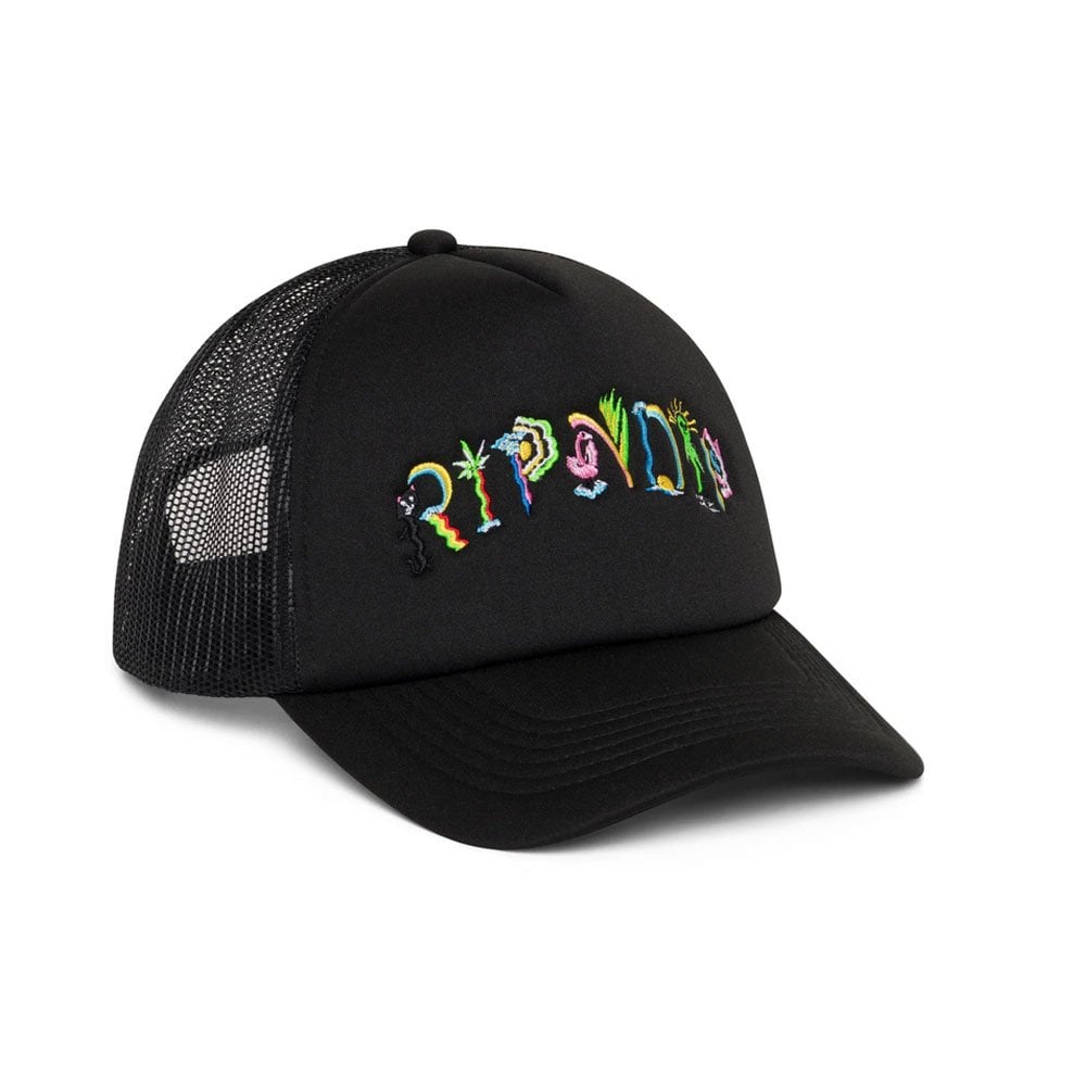 Venice Trucker Hat - Black