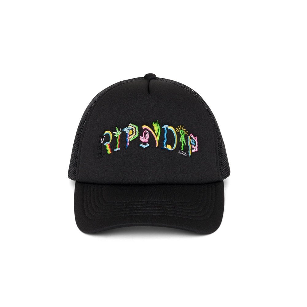 Venice Trucker Hat - Black