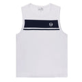 Damarindo Vest - White/M Blue