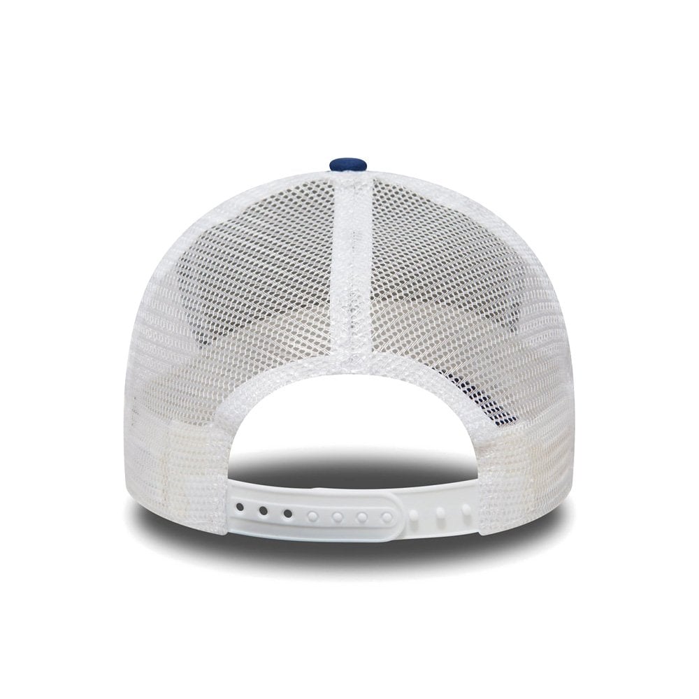LA Dodgers 9FORTY Clean A-Frame Trucker Cap - Royal/White