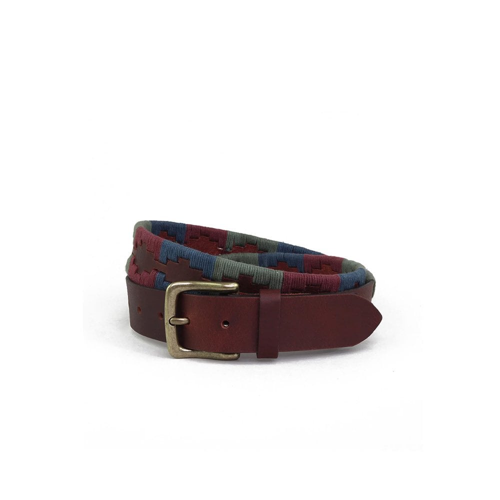 Worthope Belt - Nvy/Burg/Gry