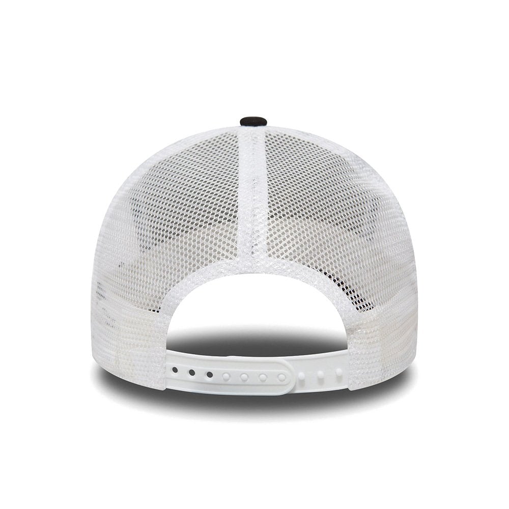 9FORTY New York Yankees Clean A-Frame Trucker Cap - Black/White