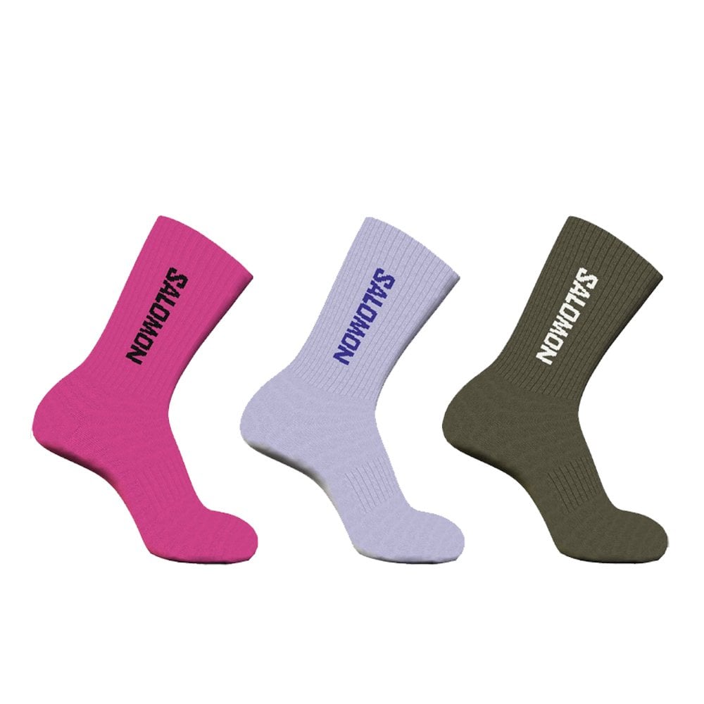 Everyday Crew 3-Pack - Knockout Pnk
