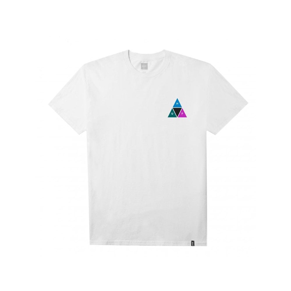 Prism Triple Triangle T-Shirt - White