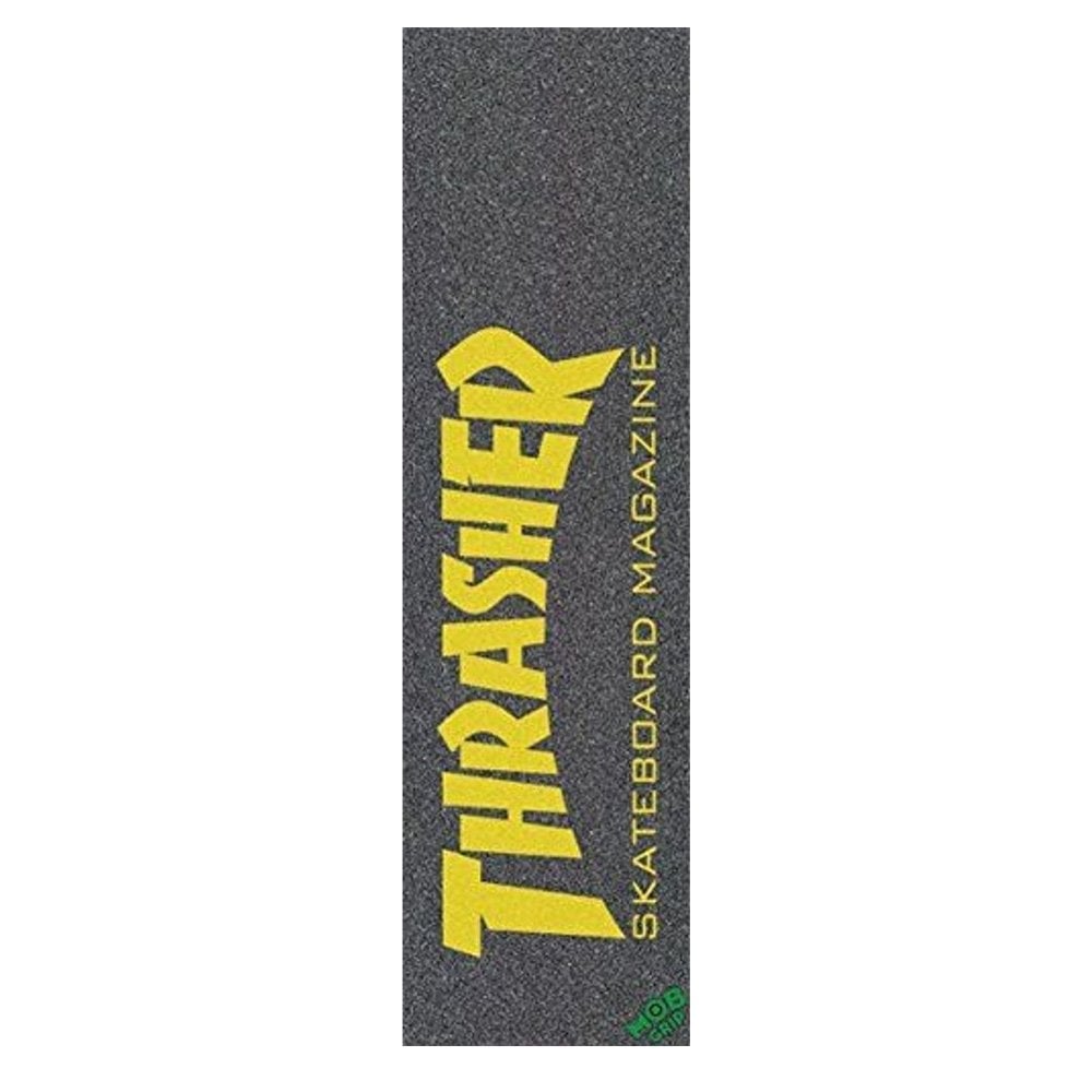 x Thrasher Skate Magazine Grip Tape - Black/Yellow