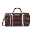 Classic Barrel Bag - Oxblood/Ecru