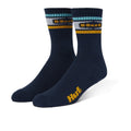 Slate Crew Socks - Navy