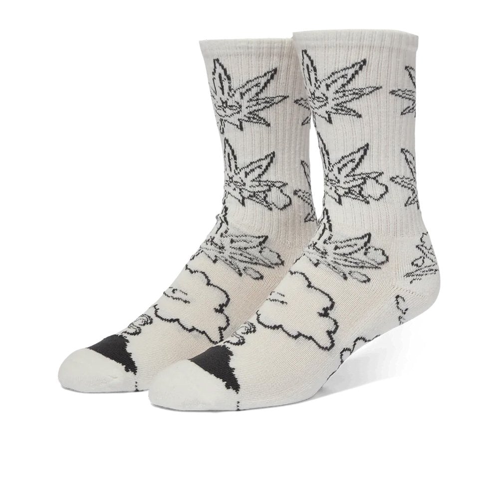 Self Destruction Buddy Socks - Linen