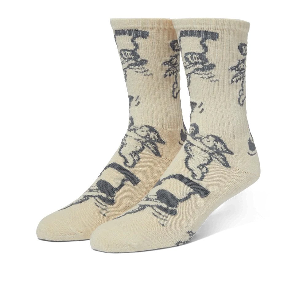 Cherub Crew Socks - Linen