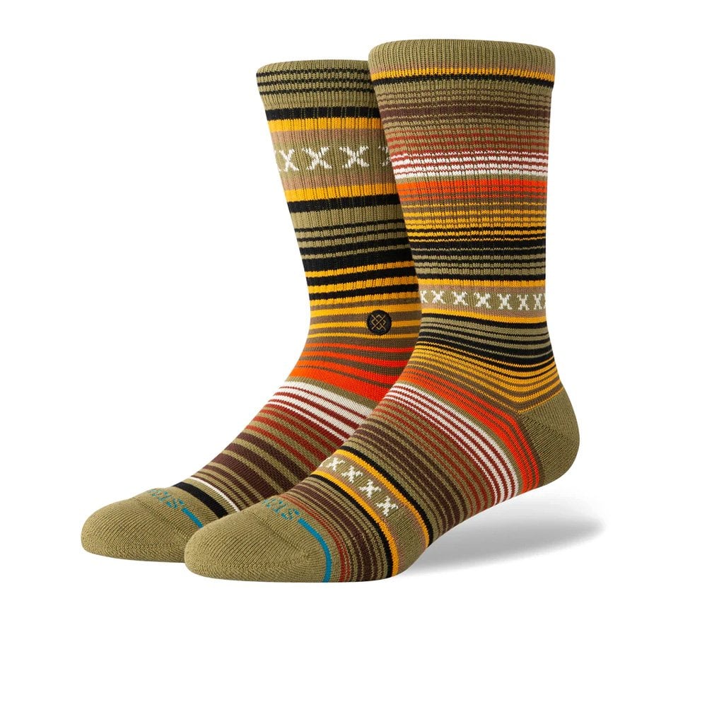 Curren Crew Socks - Chive
