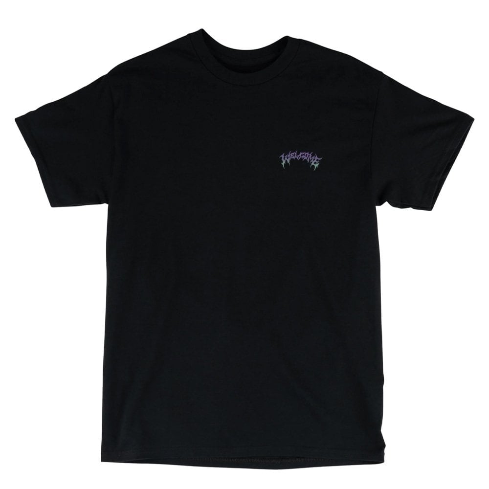 Gradient Barb T-Shirt - Black