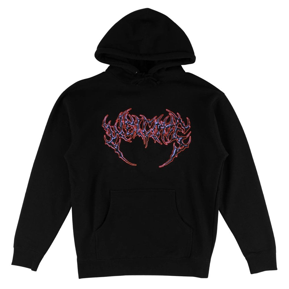 Fang Hoodie - Black/Purple