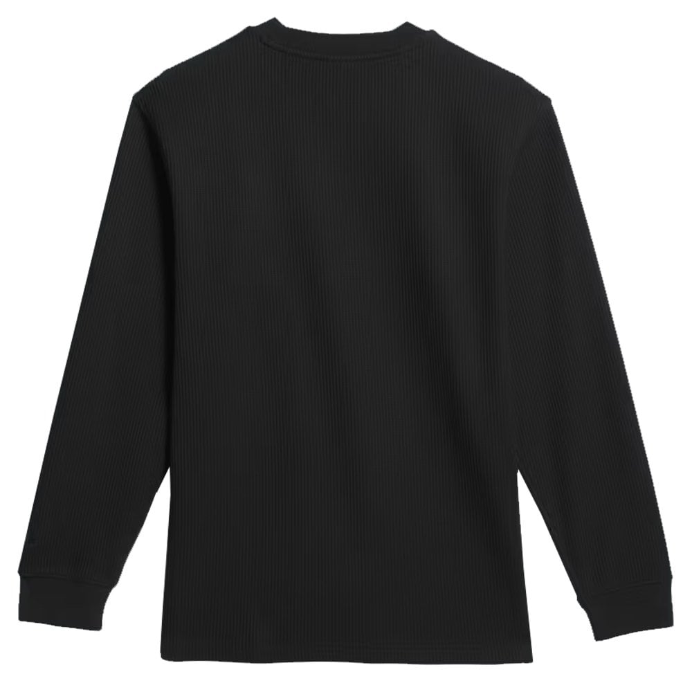 Thermal Long Sleeve T-Shirt  - Black