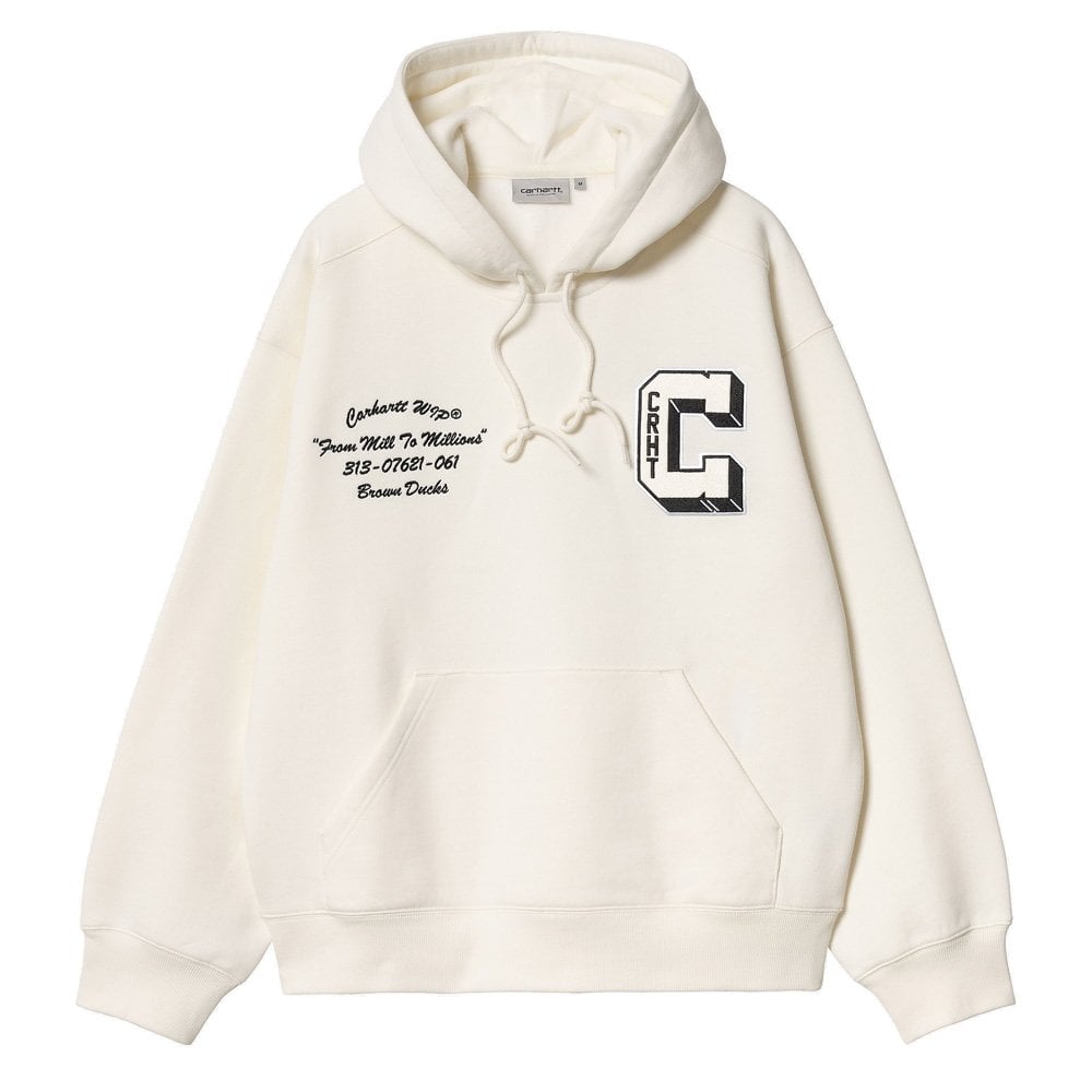 Hooded Brown Ducks Sweat - Wax