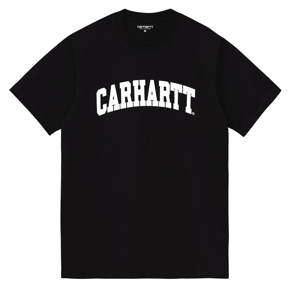 University T-Shirt - Black/White