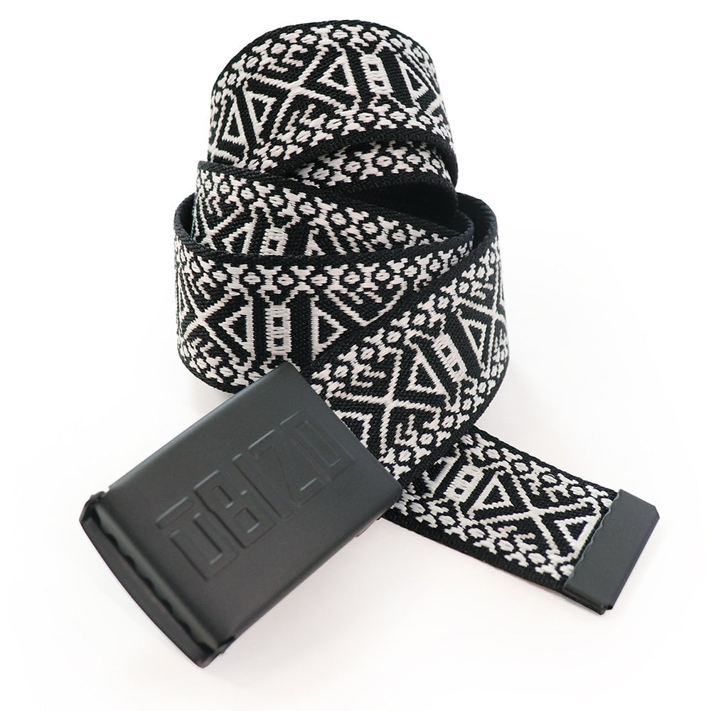 Jacquard Belt - Black/White