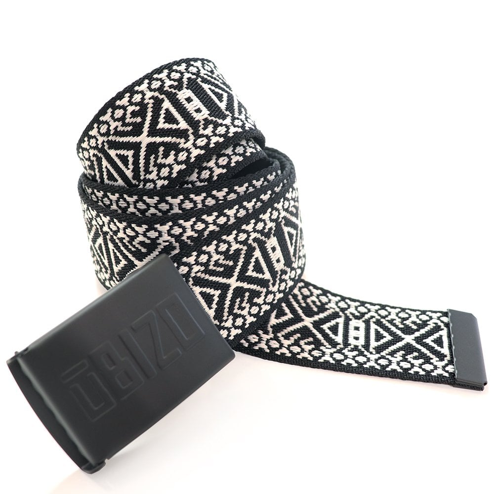 Jacquard Belt - Black/White