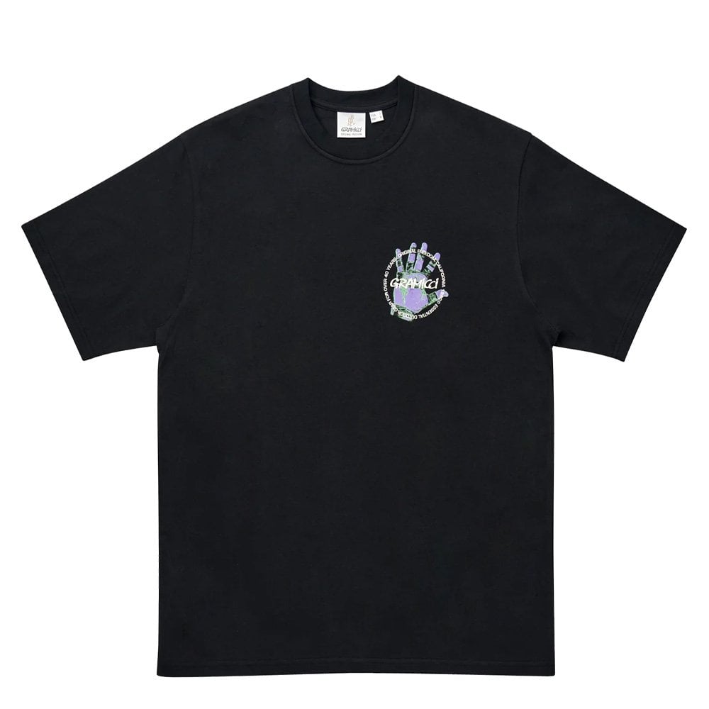 Climbers Hand T-Shirt - Vintage Blk
