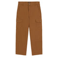 Duck Canvas Cargo Trousers - Brown Duck
