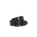 Box Leather Belt - Black