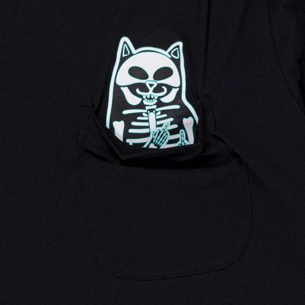 Lord Skelly Pocket T-Shirt - Black