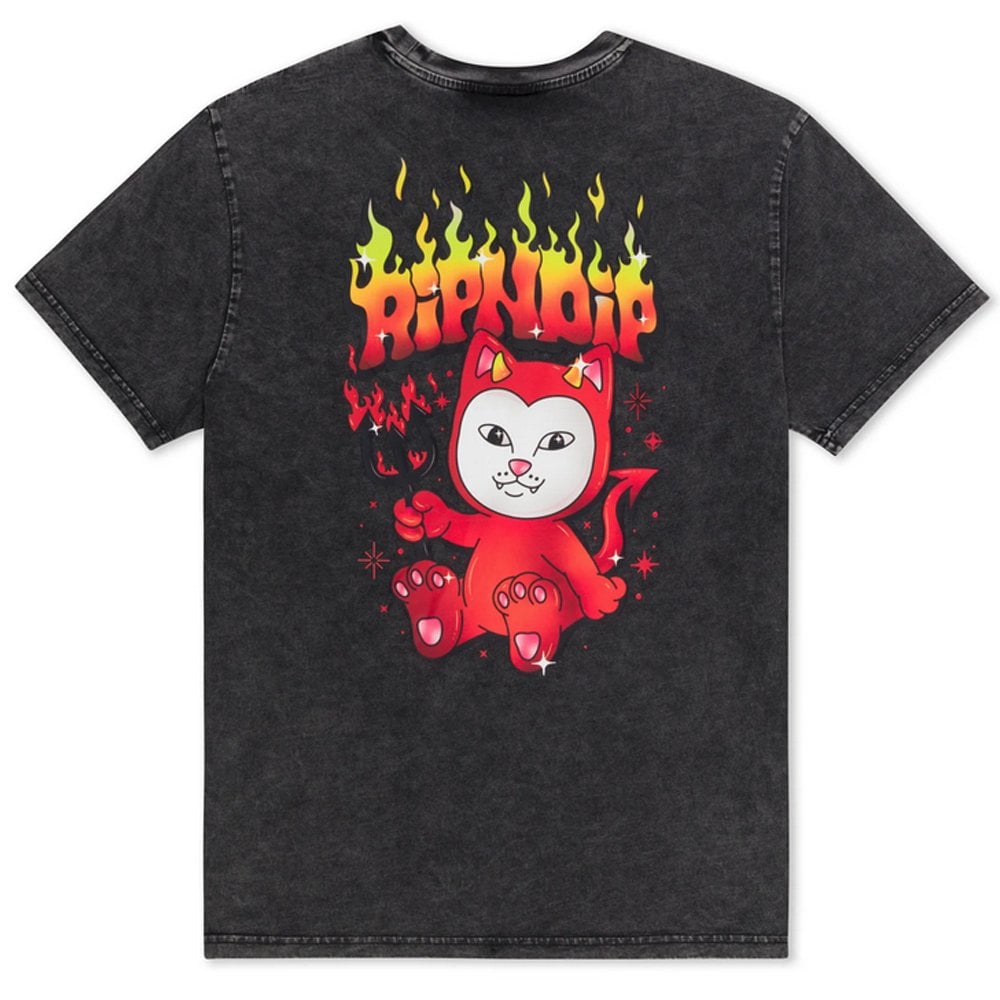 Scary Cute T-Shirt - Black Wash