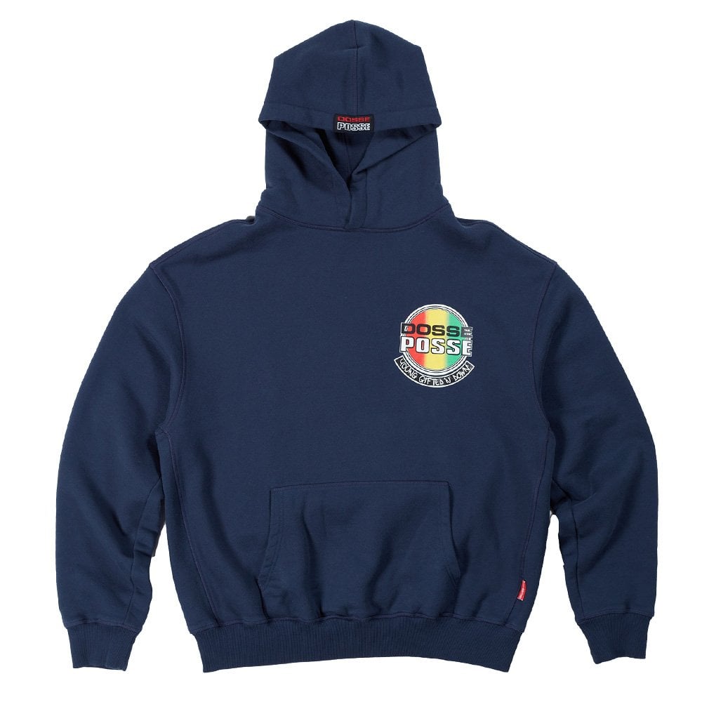 Rasta Dot Hoodie - Indigo Navy