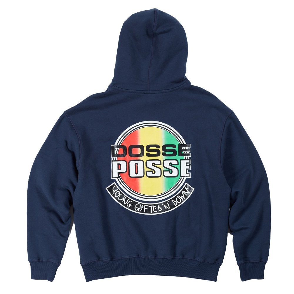 Rasta Dot Hoodie - Indigo Navy