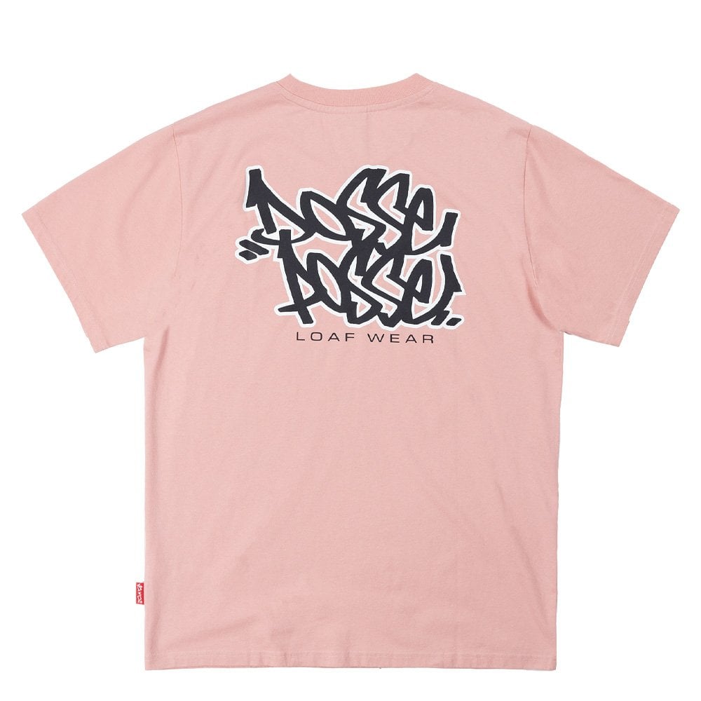 Loafin Tag T-Shirt - Dusk Pink