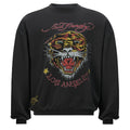 Tiger-Vintage Roar Crewneck Sweatshirt - Black