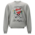 Love Kills Slowly Crewneck Sweatshirt - Grey