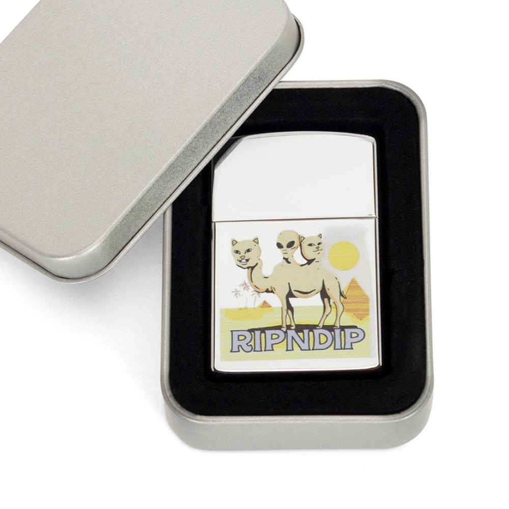 Barnum Refillable Lighter - Silver