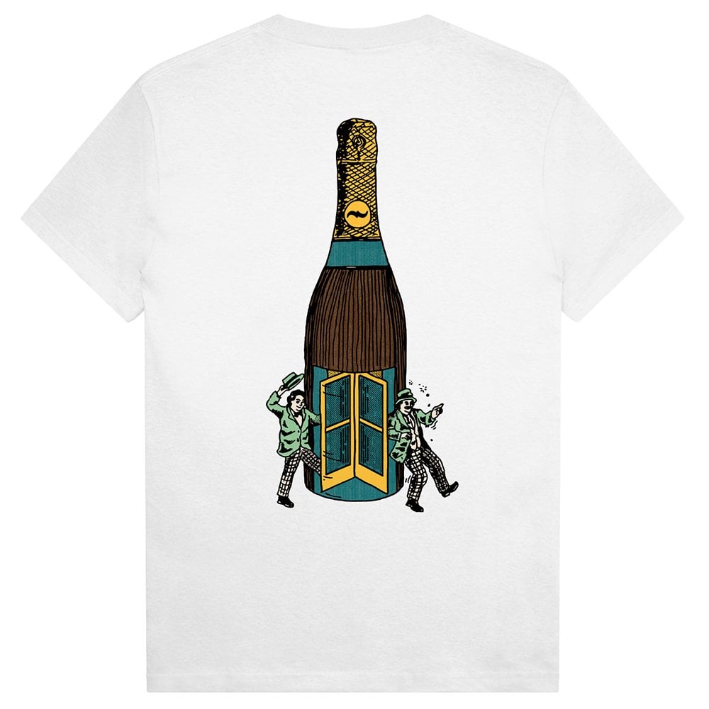 Wine Em' Tee - White