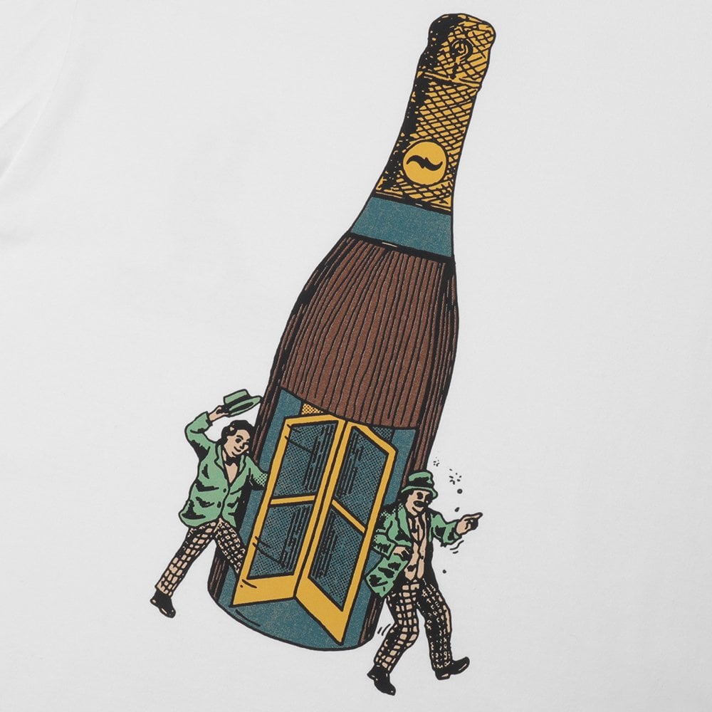 Wine Em' Tee - White