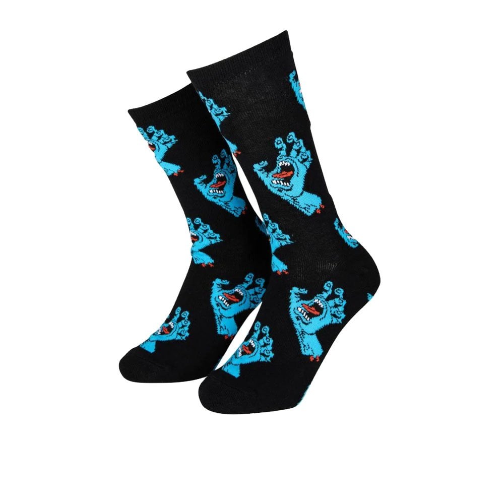 Multi Hand Socks 2 Pack - Black/White
