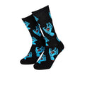 Multi Hand Socks 2 Pack - Black/White